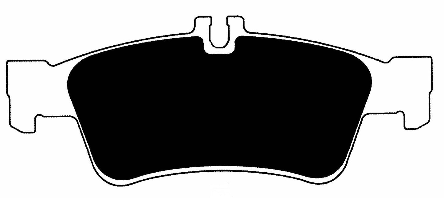 Porterfield Brake Pads for 2007 MERCEDES-BENZ SL550