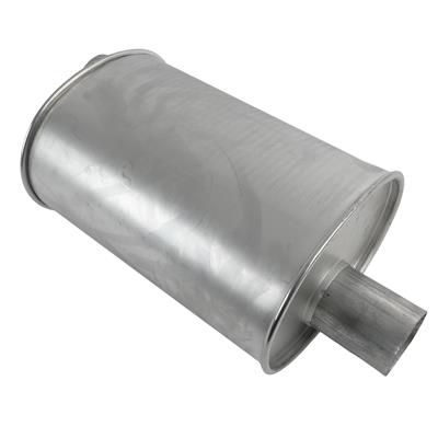 AP Exhaust Muffler, OE Replacement, Steel, Aluminized, Dodge, 3.9, 5.2, 5.9L, Each - 3570