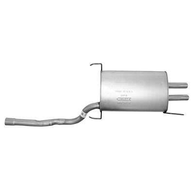 AP Exhaust Muffler Assembly, OE Replacement, Steel, Aluminized, for use on Honda®, 3.5L, Each - 7527