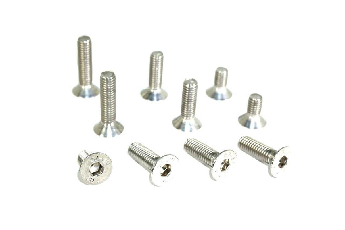 ZSPEC M8-1.25x16mm Flat-Head FHSC Fasteners, Stainless, 10-Pack