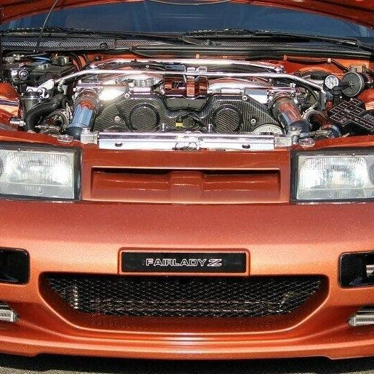 ZSPEC Front Bumper Plate for the JSPEC '90-99 Nissan Z32 300zx Fascia, Powder-Coated Billet