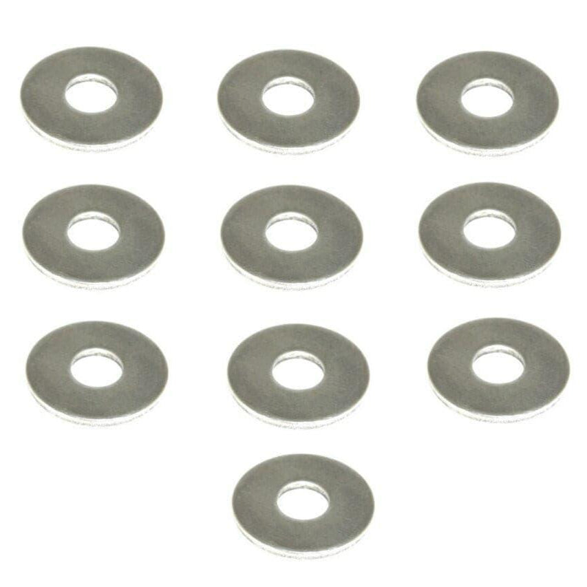 ZSPEC M5 Fender Flat Washers, SUS304 Stainless, 10-Pack