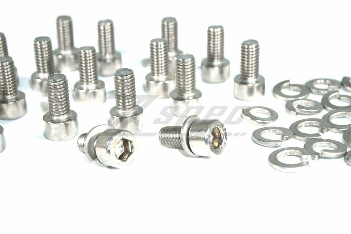 ZSPEC Stainless Oil Pan Hardware Fasteners for 1990-96 300zx Z32 Models