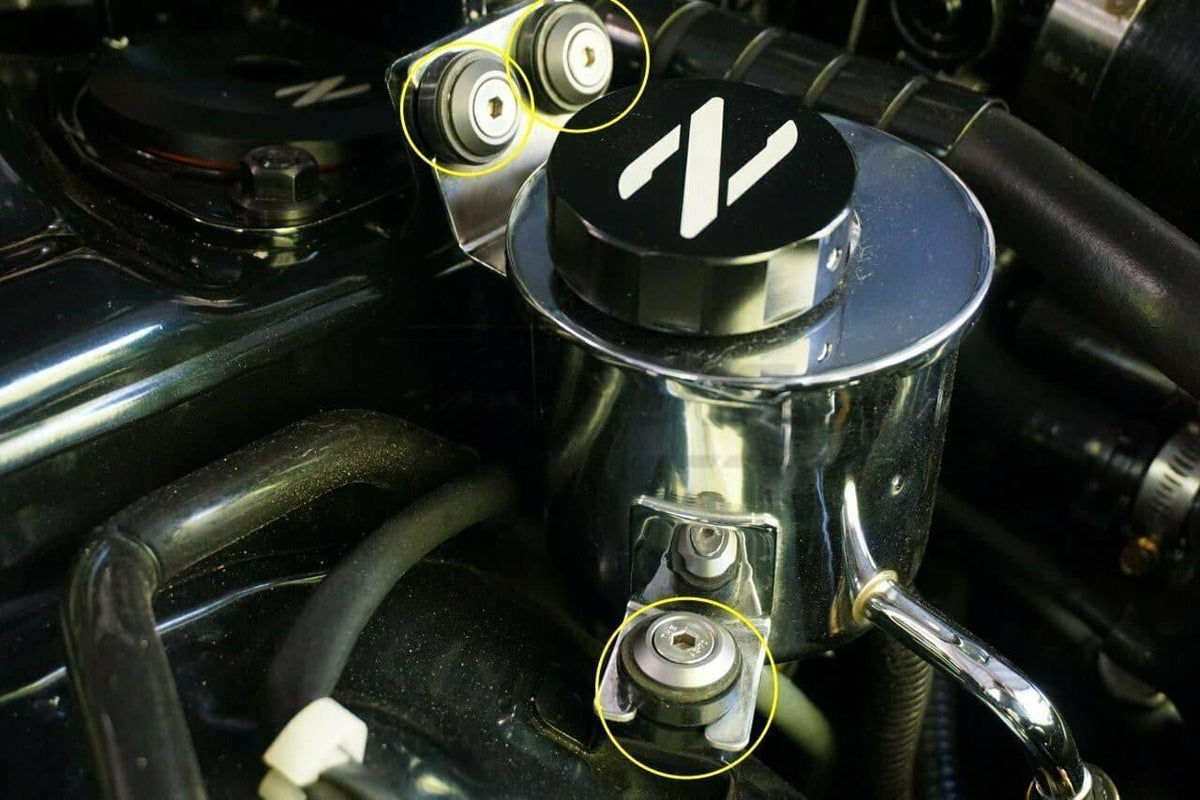 ZSPEC Power Steering Reservoir Grommet for Nissan 300zx Z32, Silicone, Per Each