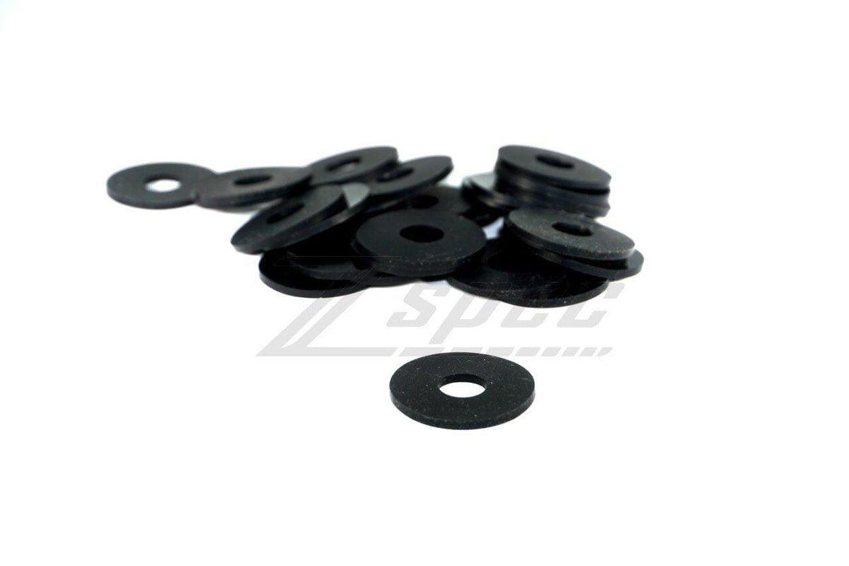ZSPEC M6 Fender / Seat Washers, Silicone-Rubber, 10-Pack