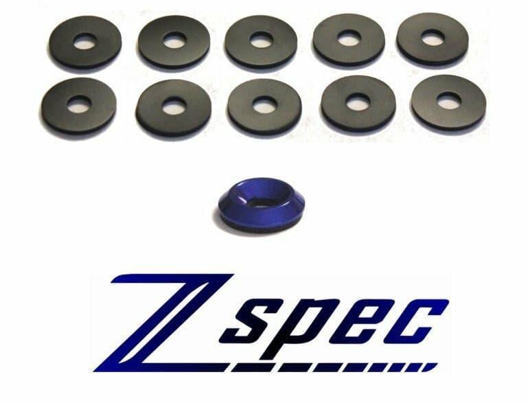ZSPEC M8 Silicone-Rubber Fender Washers, 25-Pack