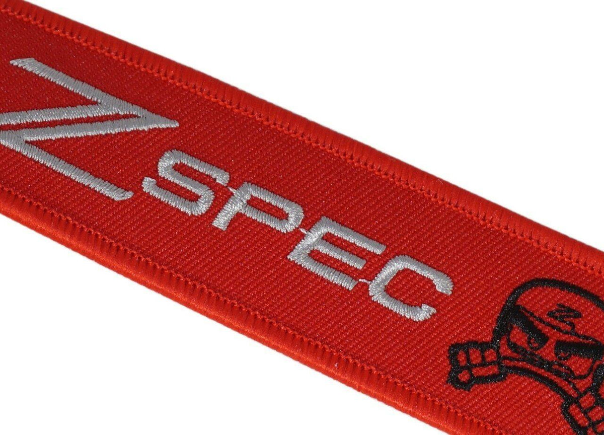 ZSPEC Design Jet Tag Keychains - Red or Black