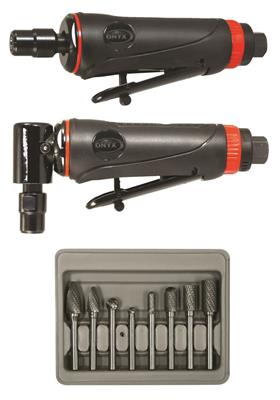 Astro Pneumatic Tool Company Die Grinders, ONYX 3-Piece Die Grinder, 90 Degree Die Grinder, Die - 219