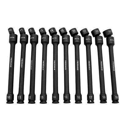 Astro Pneumatic Tool Company Extension Socket Set, 6-Point, 3/8 in. Drive, Metric, 10mm to 19mm - 78354