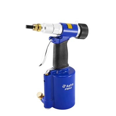 Astro Pneumatic Tool Company Rivet Nut Gun, Pneumatic, 8 Nozzles Included, Steel, Case, Each - PRN1