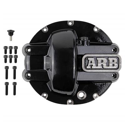 ARB Differential Cover, 10-bolt, Nodular Iron, Black Powdercoated, Chrysler 8.25 in., Each - 0750005B