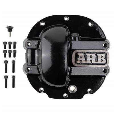 ARB Differential Cover, 10-bolt, Nodular Iron, Black Powdercoated, Ford 8.8 in., Each - 0750006B