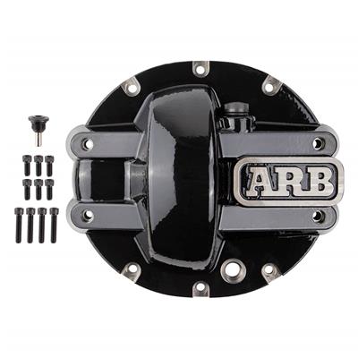 ARB Differential Cover, 10-bolt, Nodular Iron, Black Powdercoated, GM 8.5 in., Each - 0750007B