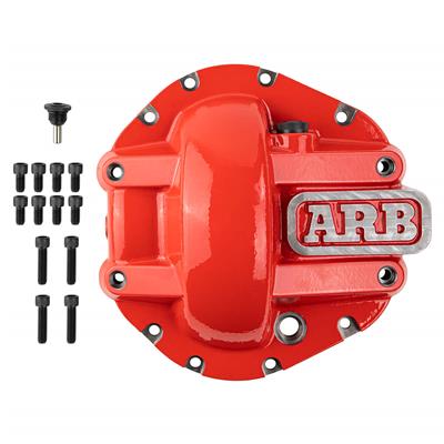 ARB Differential Cover, 12-bolt, Nodular Iron, Red Powdercoated, for Nissan M226, Each - 0750008