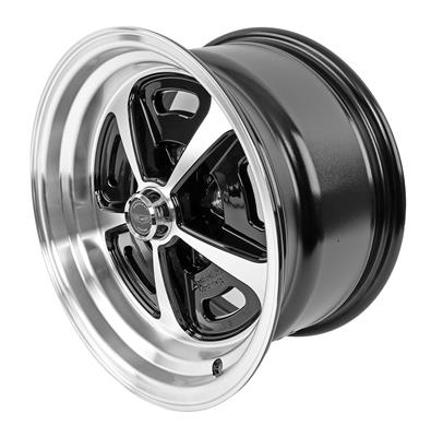 American Racing Wheel, VN501, Aluminum, Silver/Black, 15 in. x 8 in., 5 x 4.75 in. Bolt Circle - 50158034500