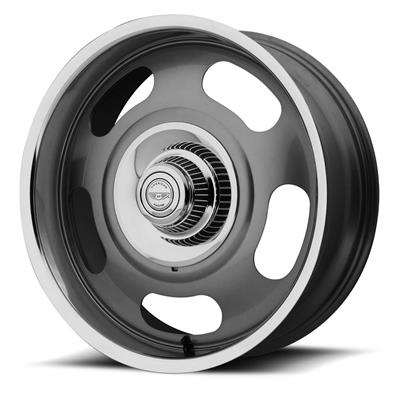 American Racing Wheel, VN506, Aluminum, Matte, 17 in. x 8 in., 5 x 4 3/4 in. Bolt Circle, 4.50 in. - 50678006400