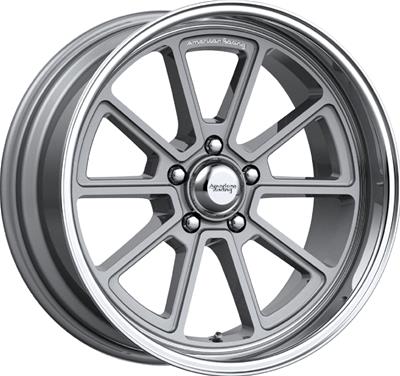 American Racing Wheels, VN510 Draft Vintage Diamond-Cut Lip, 20 in. x 10.00 in., Cast Aluminum - 51021034406