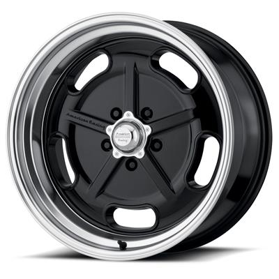 American Racing Wheel, VN511 Salt Flat Gloss Black Diamond-Cut, 17 in. x 7 in., Aluminum, Black - 51177012300