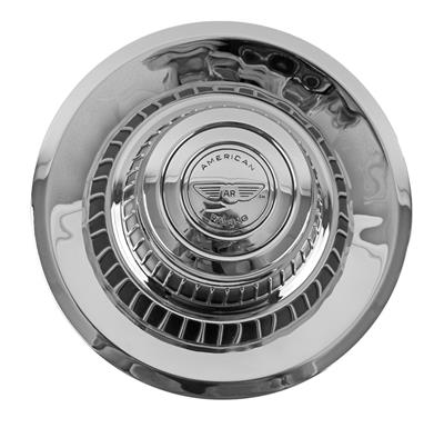American Racing Wheel Center Cap, Snap-On, Rally, Chrome, Each - 711012AAR