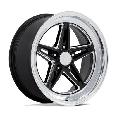 American Racing Wheels, VN514 Groove Gloss Black with Diamond Cut Lip, 18 in. x 8.00 in., Aluminum - S0769