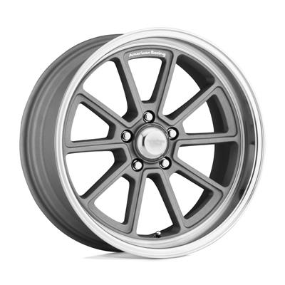 American Racing Wheels, American Racing VN510 Draft Vintage Silver Diamond-Cut Lip Wheels, 20 x - S0905
