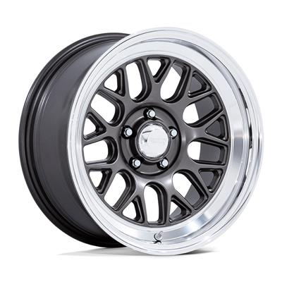 American Racing Wheels, VN516 G-Force, 17 x 8, Flow-Formed Aluminum, Matte Anthracite, Diamond Cut - S1127