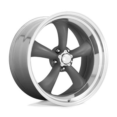 American Racing Wheel, VN215 Classic Torq-Thrust II, Aluminum, Matte Gray, 20 in. x 10 in., 5 x - VN2152161US