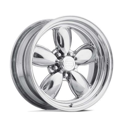 American Racing Wheel, VN420 Classic 200S, Aluminum, Polished, 17 x 7 in., 3.490 in. Backspacing, 5 - VN420776135