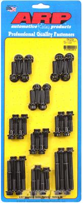 ARP Bolts, Intake Manifold, Chromoly, Black Oxide, 12-Point Head, Chevy, 5.0, 5.7L, TPI, Set of 34 - 1342104