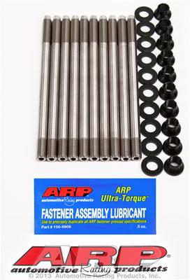 ARP Cylinder Head Fasteners, Pro Series Cylinder Head Stud Kits, 12-point, Custom Age 625, Black - 2074207