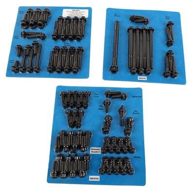 ARP Engine and Accessory Fasteners, Black Oxide, 12-Point, Ford, 429, 460, Kit - 5559701