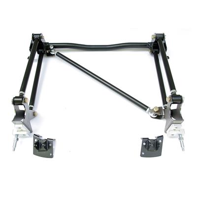 Ridetech Bolt-On 4 Link System, Double Adjustable R-Joints, 1955-57 Chevy with 2-Piece Frame, Kit - 11037197