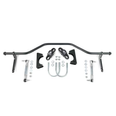 Ridetech Sway Bars, MuscleBar, Rear, Solid, Steel, Black, 0.750 in. Diameter, Chevrolet, Pontiac - 11179122