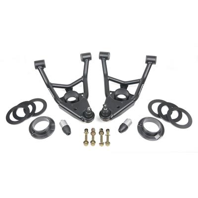 Ridetech Control Arms, StrongArms, Tubular, Steel, Black Powdercoated, Front Lower, Buick, Chevy - 11222199