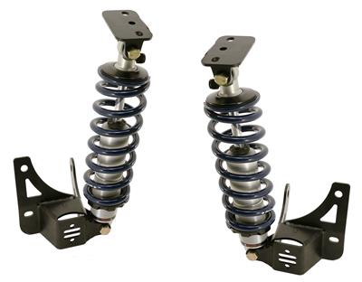 Ridetech Coilover Kit, HQ, Rear, Black Powdercoated Springs, for Stock Rear-End, Buick, Chevy, GMC - 11226110