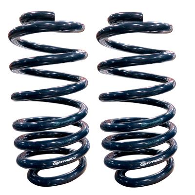 Ridetech Coil Springs, StreetGrip, Rear, Blue Powdercoated, Chevrolet, GMC, Pair - 11334799