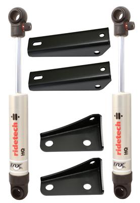 Ridetech Rear Shock Kit, HQ Series Rear Shock kit for 63-72 C10. Includes upper & lower shock - 11339510