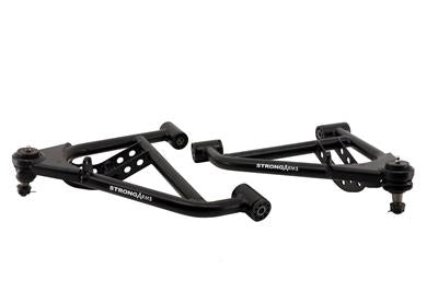 Ridetech Control Arms, StrongArm, Steel, Black Powdercoated, Chevy, GMC, Pickup, Front Lower, Pair - 11382899