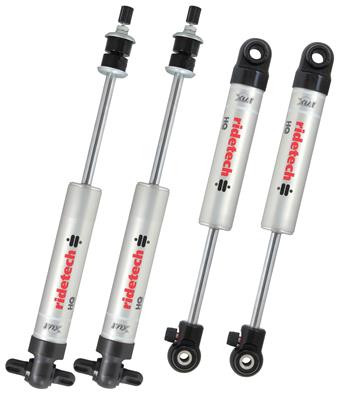 Ridetech Shocks/Struts, HQ Series, Adjustable, Monotube, Gas-charged, Front and Rear, Chevy, Set of - 11540110