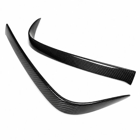 Carbon Fiber Rear Bumper Side Air Vent Splitter Trim for Lexus RC F