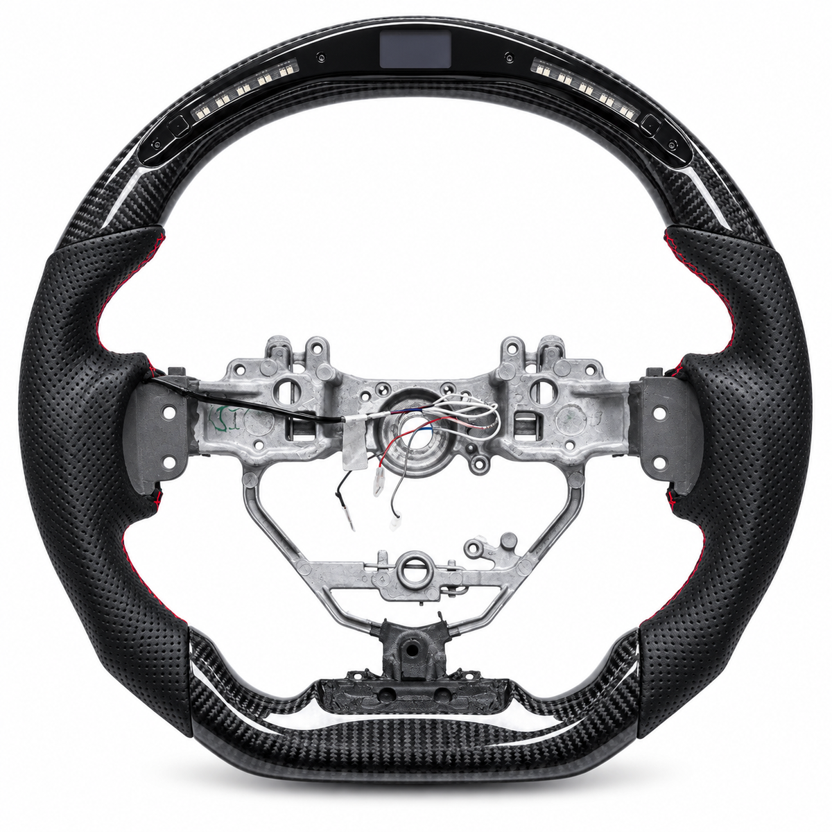 Carbon Fiber Heated LED Steering Wheel for Lexus IS GS CT NX RC