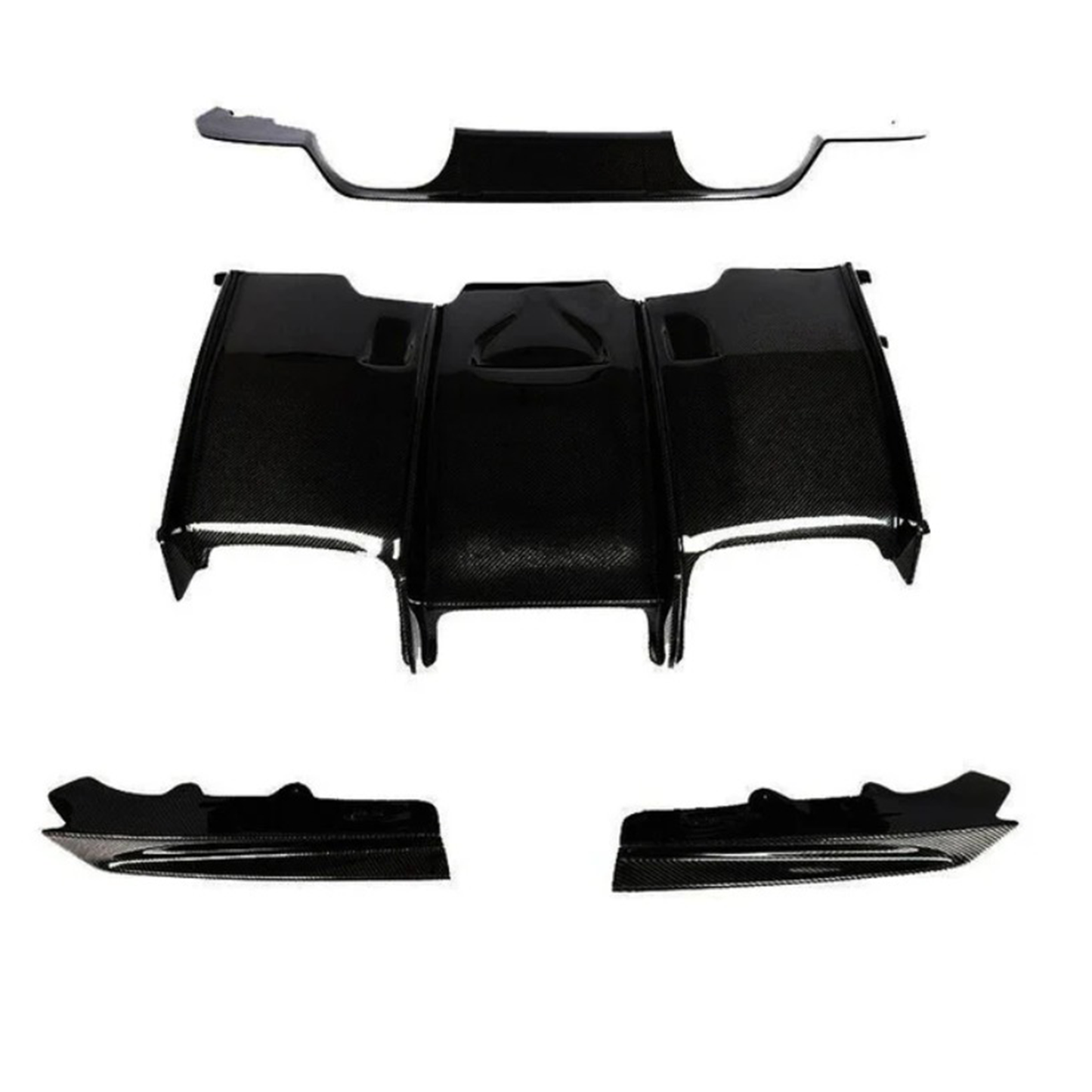 PSM Style Gloss Black Rear Diffuser for BMW F80 F82 F83 M3 M4