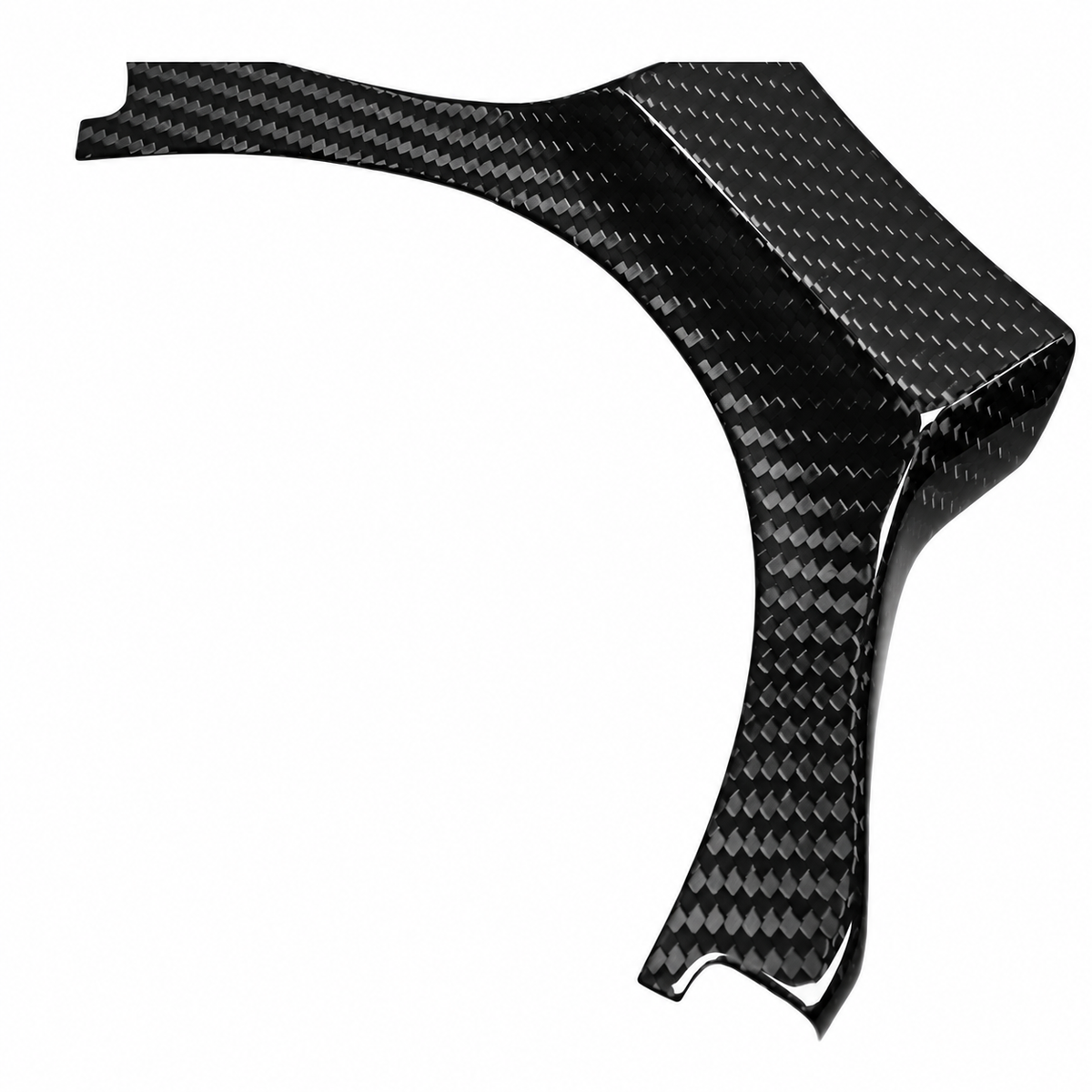 Carbon Fiber Steering Wheel Trim Gear Shift Knob Cover for Lexus RC NX RX F Sport