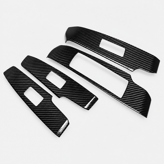 Prepreg Carbon Fiber Interior Door Handle Panel Trim for Lexus IS250 IS300 IS350