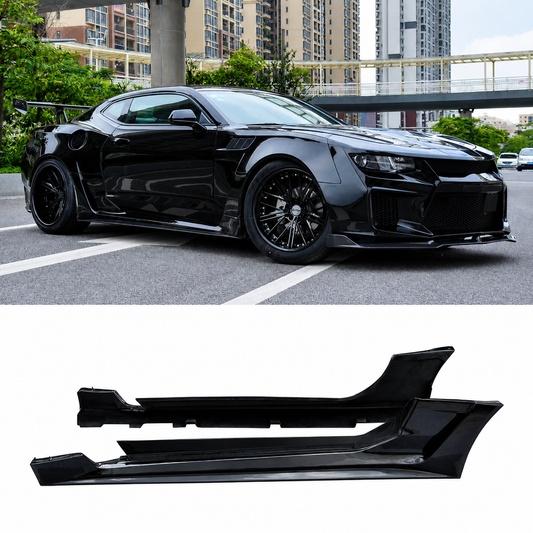 Wide Body Side Skirt Lip Splitters for Chevrolet Camaro