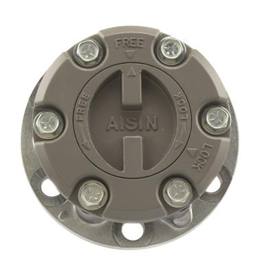 Aisin World Locking Hubs, Manual, Pastel (Army) Brown, Mitsubishi, Each - FHM002