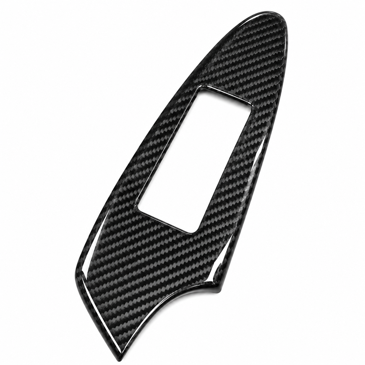 Carbon Fiber Window Switch Lift Lock Panel Trim Cover for Lexus RC