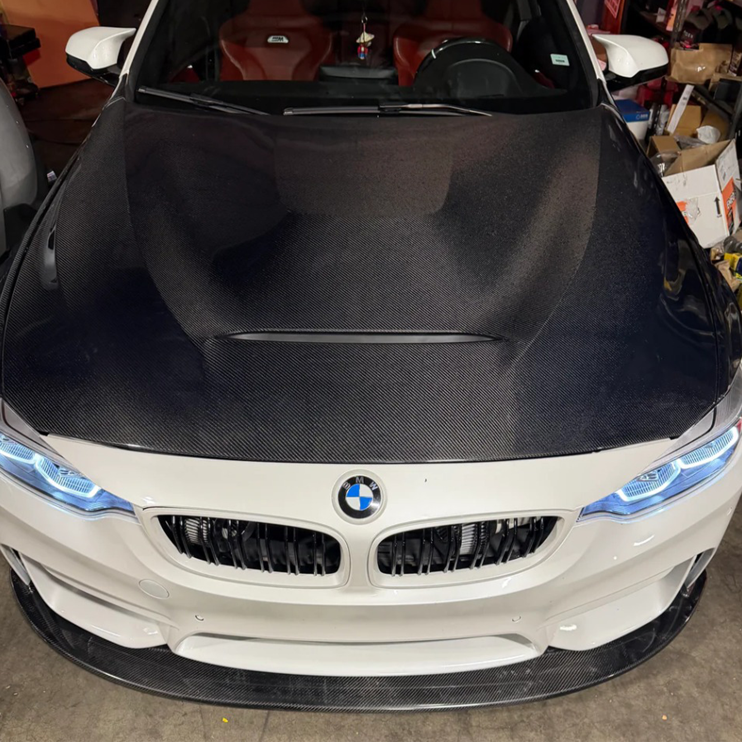Carbon Fiber Front Lip V3 for BMW F80 M3 F82 F83 M4