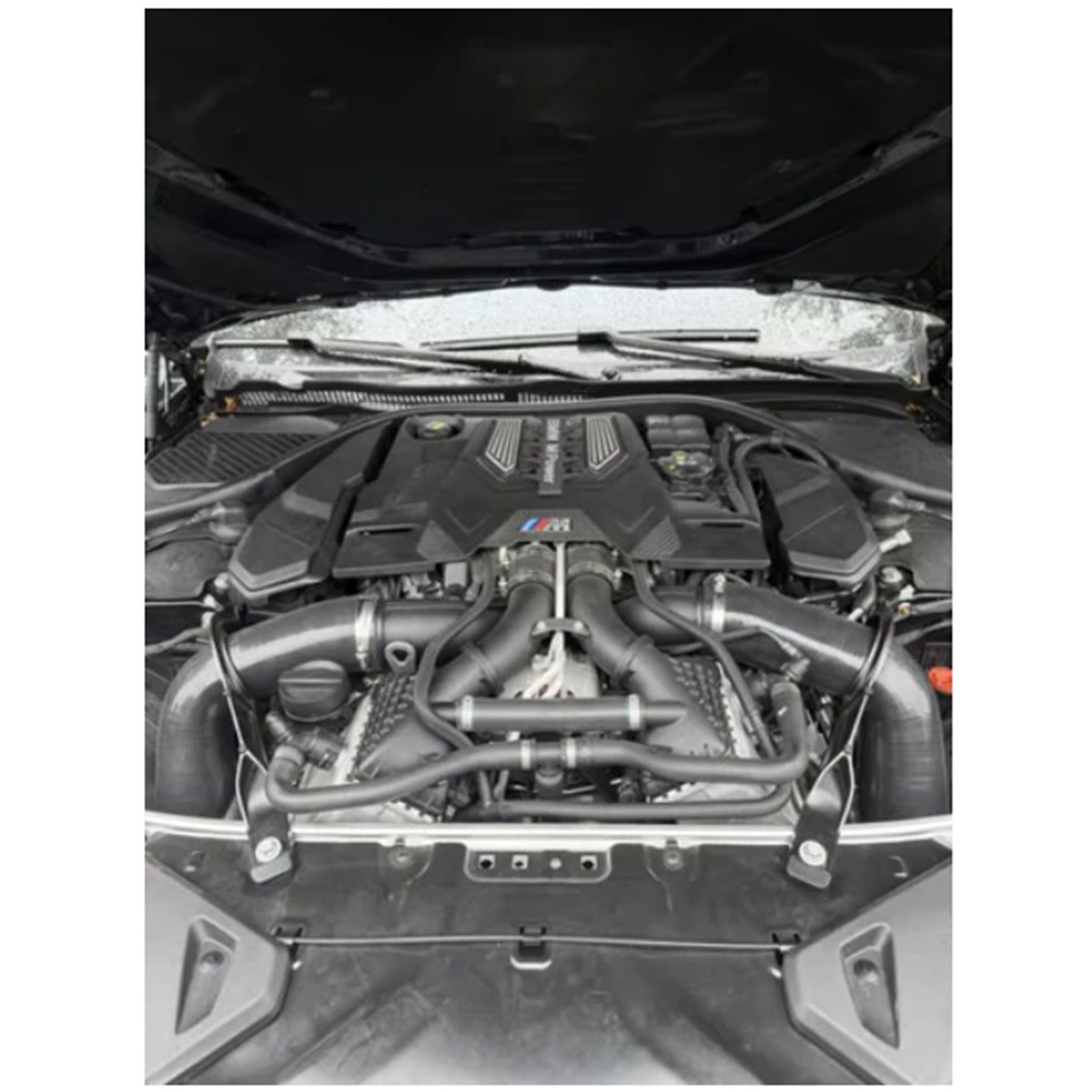 Bull Boost Performance Dry Carbon Fiber Front Mount Intake System for BMW F90 F91 F92 F93 M5 M8 S63
