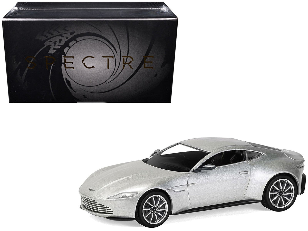 Rapid Vehicles Aston Martin DB10 RHD (Right Hand Drive) Silver Metallic James Bond 007 "Spectre"...